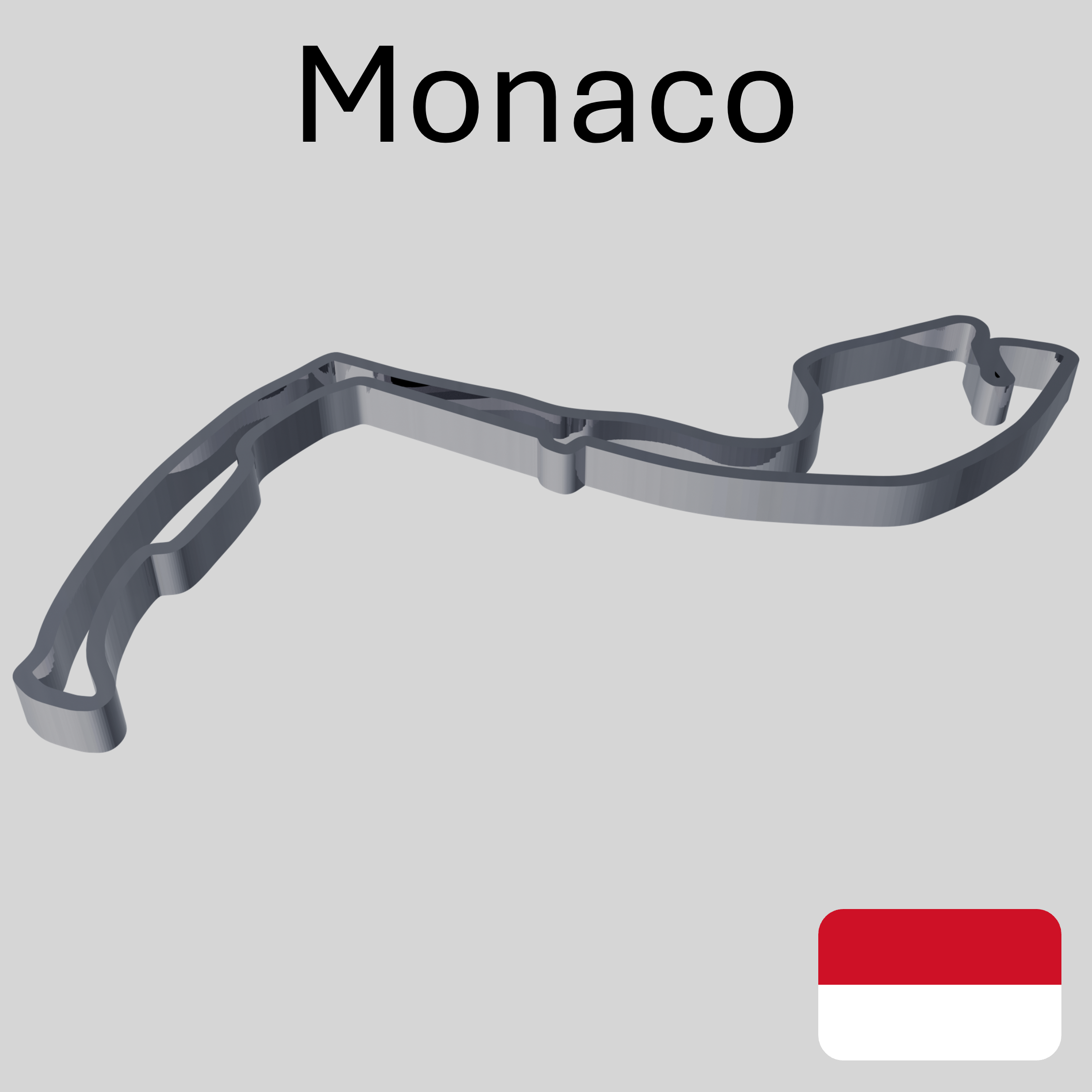Monaco – Streckenkarte